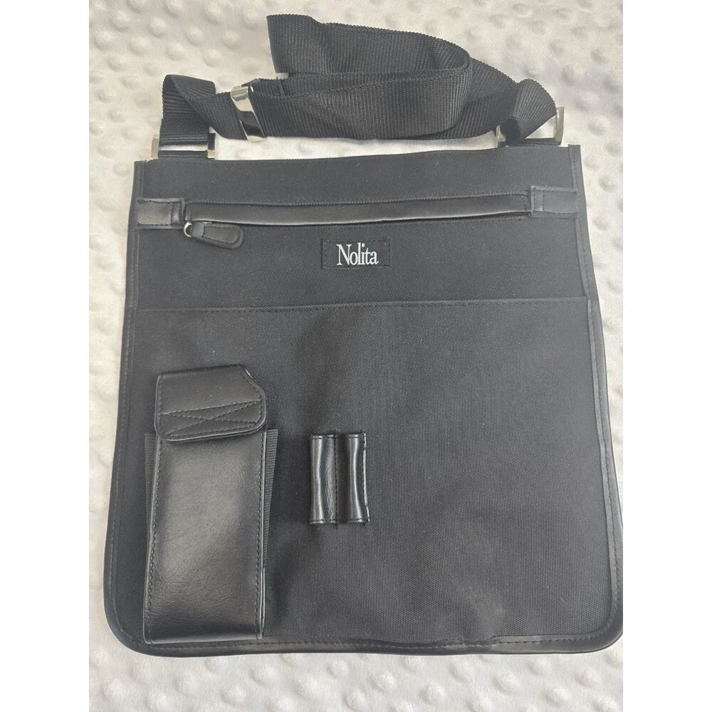 Vintage 90s Graham Webb England Nolita Hair Care Hairstylist Cross Body Purse Ad